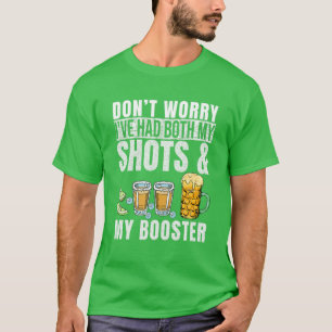 Maak je geen zorgen dat ik allebei mijn schotel-pl t-shirt