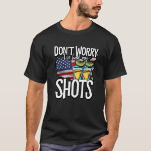 Maak je geen zorgen dat ik allebei mijn schotel-va t-shirt