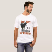 Maak je geen zorgen dat ik professionele kow Wispe T-shirt (Voorkant volledig)