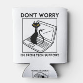 Maak je geen zorgen dat ik van de technische onder blikjeskoeler (Achterkant)