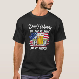 Maak je geen zorgen dat ik zowel mijn schoenen als t-shirt
