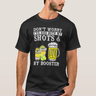 Maak je geen zorgen dat ik zowel mijn schoenen als t-shirt
