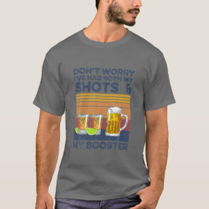 Maak je geen zorgen dat ik zowel mijn schoenen als t-shirt