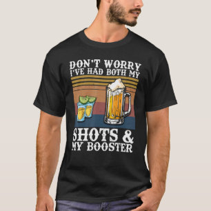 Maak je geen zorgen dat ik zowel mijn schoenen als t-shirt