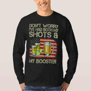 Maak je geen zorgen dat ik zowel mijn schoenen als t-shirt
