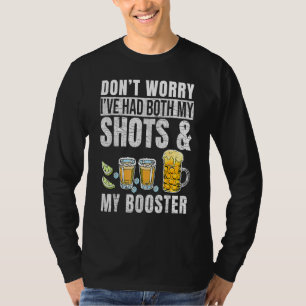 Maak je geen zorgen dat ik zowel mijn schoenen als t-shirt
