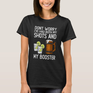 Maak je geen zorgen dat ik zowel mijn schoenen als t-shirt