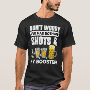 Maak je geen zorgen dat ik zowel mijn schoenen als t-shirt