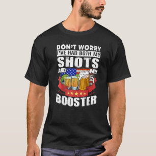 Maak je geen zorgen dat ik zowel mijn schoenen als t-shirt