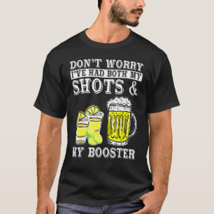 Maak je geen zorgen dat ik zowel mijn schoenen als t-shirt