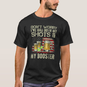 Maak je geen zorgen dat ik zowel mijn schoenen als t-shirt