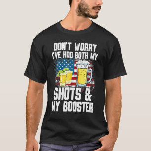 Maak je geen zorgen dat ik zowel mijn schoenen als t-shirt