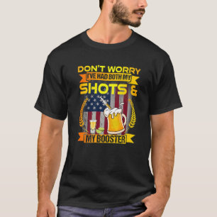 Maak je geen zorgen dat ik zowel mijn schoenen als t-shirt