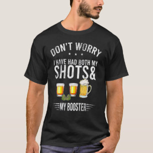 Maak je geen zorgen dat ik zowel mijn schoenen als t-shirt