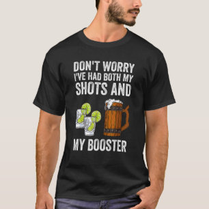 Maak je geen zorgen dat ik zowel mijn schoenen als t-shirt
