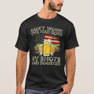 Maak je geen zorgen dat ik zowel mijn schoenen als t-shirt