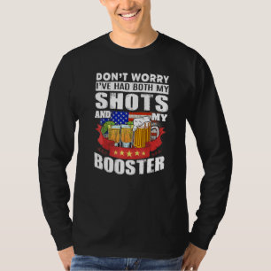 Maak je geen zorgen dat ik zowel mijn schoenen als t-shirt