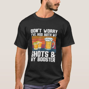 Maak je geen zorgen dat ik zowel mijn schoenen als t-shirt