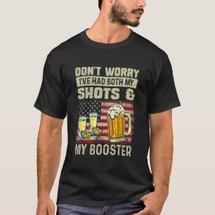 Maak je geen zorgen dat ik zowel mijn schoenen als t-shirt