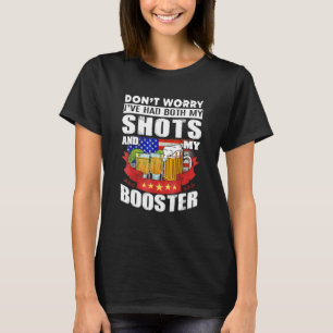 Maak je geen zorgen dat ik zowel mijn schoenen als t-shirt