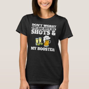 Maak je geen zorgen dat ik zowel mijn schoenen als t-shirt