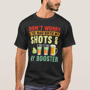 Maak je geen zorgen dat ik zowel mijn schoenen als t-shirt