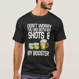 Maak je geen zorgen dat ik zowel mijn schoenen als t-shirt