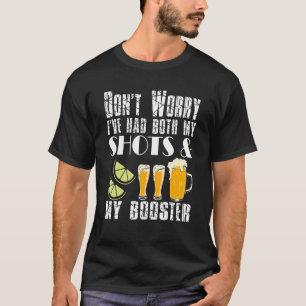 Maak je geen zorgen dat ik zowel mijn schoenen als t-shirt