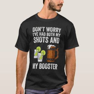 Maak je geen zorgen dat ik zowel mijn schoenen als t-shirt