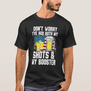 Maak je geen zorgen dat ik zowel mijn schoenen als t-shirt