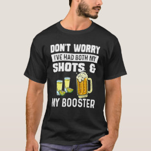 Maak je geen zorgen dat ik zowel mijn schoenen als t-shirt