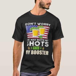 Maak je geen zorgen dat ik zowel mijn schoenen als t-shirt