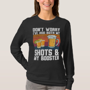 Maak je geen zorgen dat ik zowel mijn schoenen als t-shirt