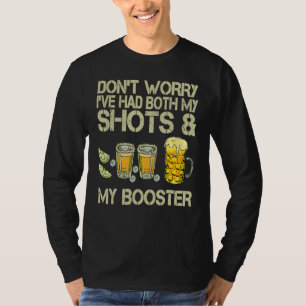 Maak je geen zorgen dat ik zowel mijn schoenen als t-shirt