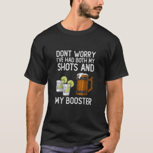 Maak je geen zorgen dat ik zowel mijn schoenen als t-shirt