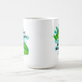 Maak je geen zorgen dat je blij bent met grappige koffiemok (Center)