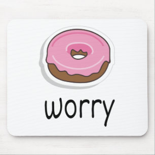 Maak je geen zorgen, Doughnut Worry, Roze vorst Muismat