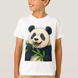 Maak je geen zorgen, eet bamboe - Panda Art T-shirt