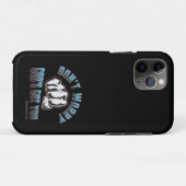 Maak je geen zorgen, God heeft je Case-Mate iPhone Case (Achterkant (horizontaal))