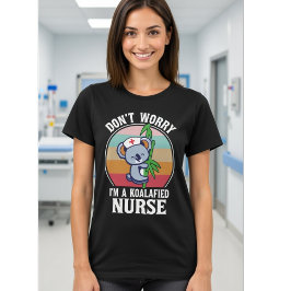 Maak je geen zorgen, ik ben een gekwalificeerde ve t-shirt
