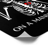 Maak je geen zorgen, ik deed dit op een mannequin  poster (Hoek)