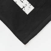 Maak je geen zorgen, ik knuffelde het eerste log M Fleece Deken (Hoek)