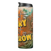 Maak je geen zorgen morgen thermosbeker (Geroteerd rechts)