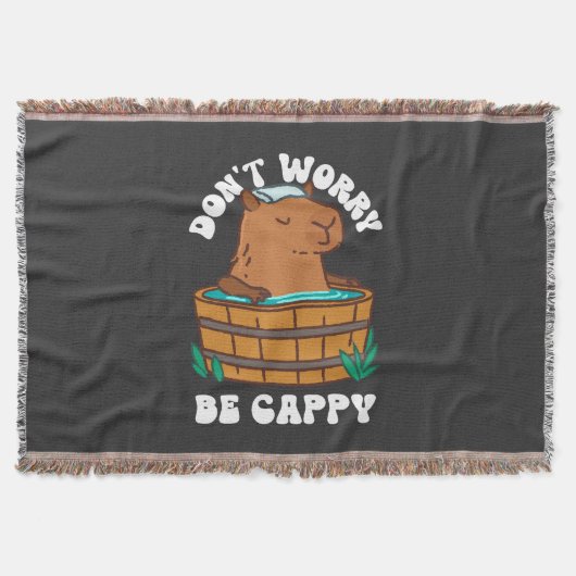 Maak je geen zorgen om Cappy Deken (Voorkant)