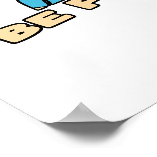 Maak je geen zorgen om de gier Furry Fandom Fursui Poster (Hoek)