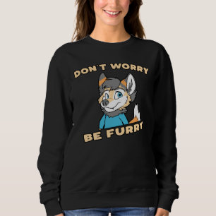 Maak je geen zorgen om de gier Furry Fandom Fursui Trui