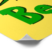 Maak je geen zorgen om de hap-achtige groene kikke poster (Hoek)