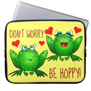 Maak je geen zorgen om de hap-koeperige vun-groene laptop sleeve