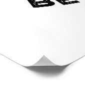 Maak je geen zorgen om Frappey Funny Frappuccino P Poster (Hoek)