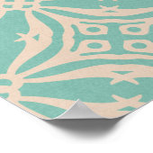 Maak je geen zorgen over "BEE" happy poster (Hoek)